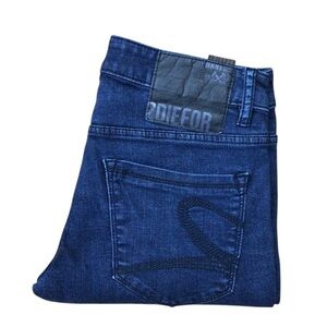 2DIEFOR men dark blue jeans stretchy denim size 29 Eye WIDE 2D4